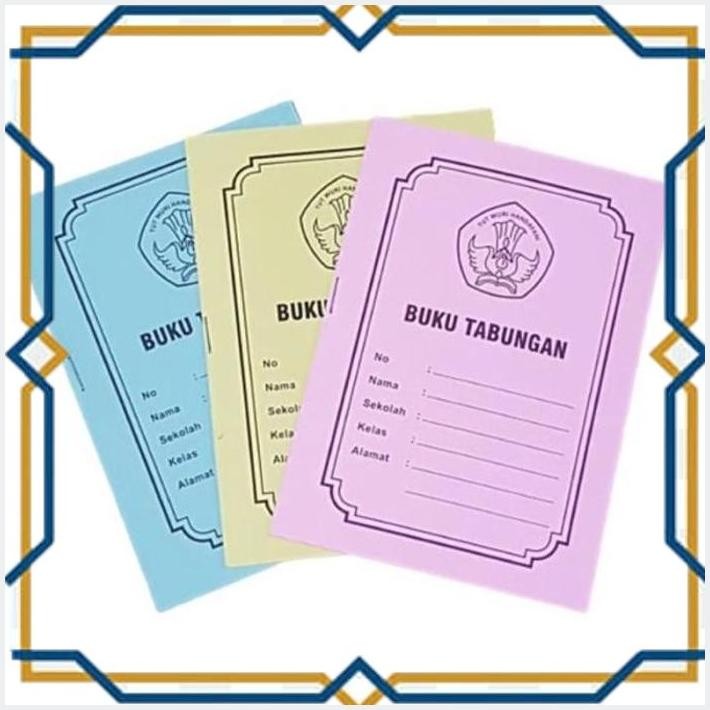 

[SUR] BUKU TABUNGAN ANAK SEKOLAH PELAJAR UKURAN 14 CM X 19,5 CM BON KUITANSI