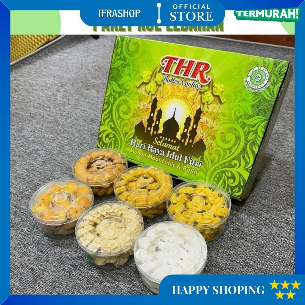 

Kue Lebaran / Parcel / Gift / Bingkisan / Thr / Paket Lebaran Idul Fitri / Paket Kue Kering D Promo 10.10