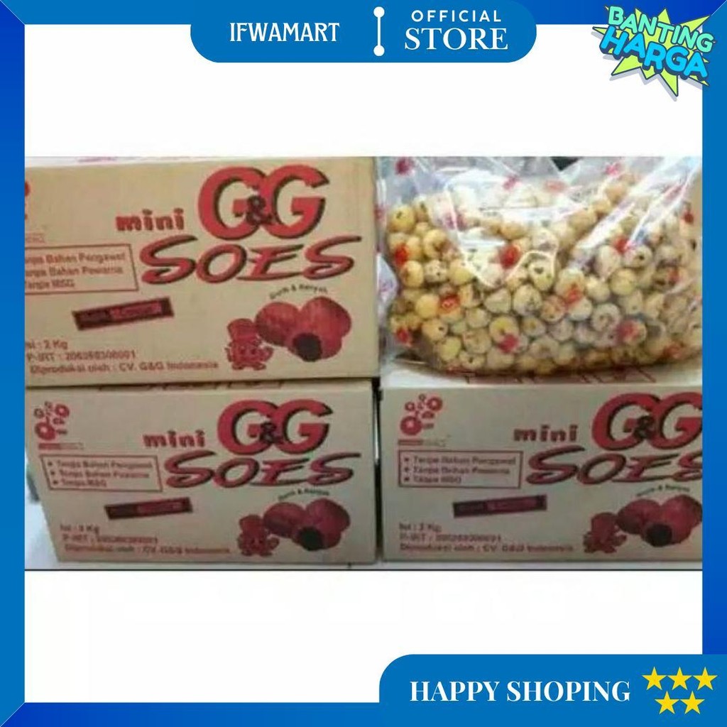 

Kue Soes Coklat 1Kg (1.000Gr) /Sus Kering /Kue Coklat Sus Lumer D Sale