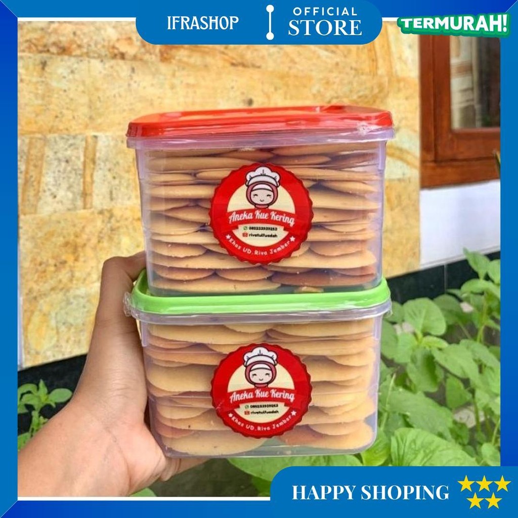 

Kue Kering Lidah Kucing Khas Jember 100% D Cod