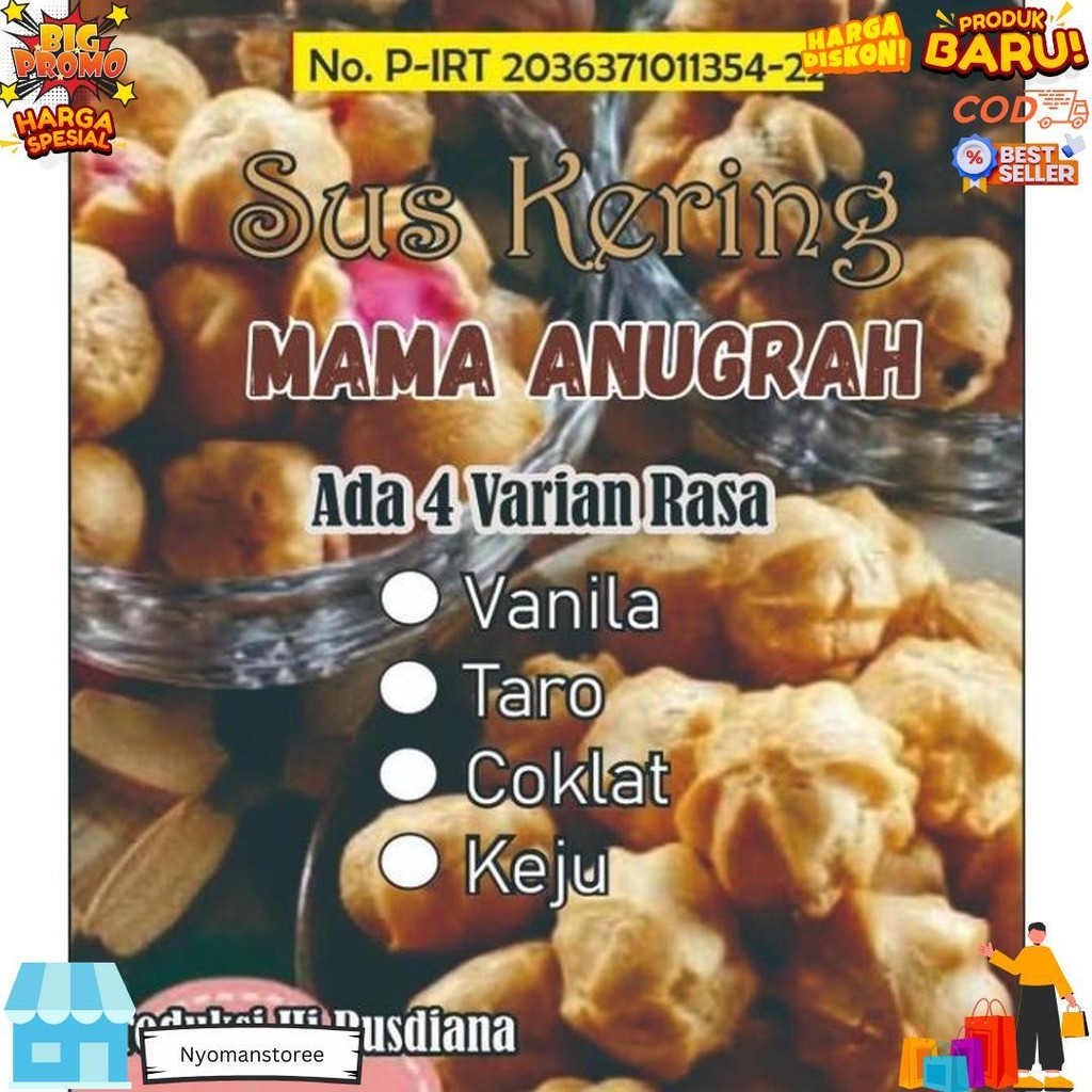 

Sus Kering 250 Gr D Promo 10.10