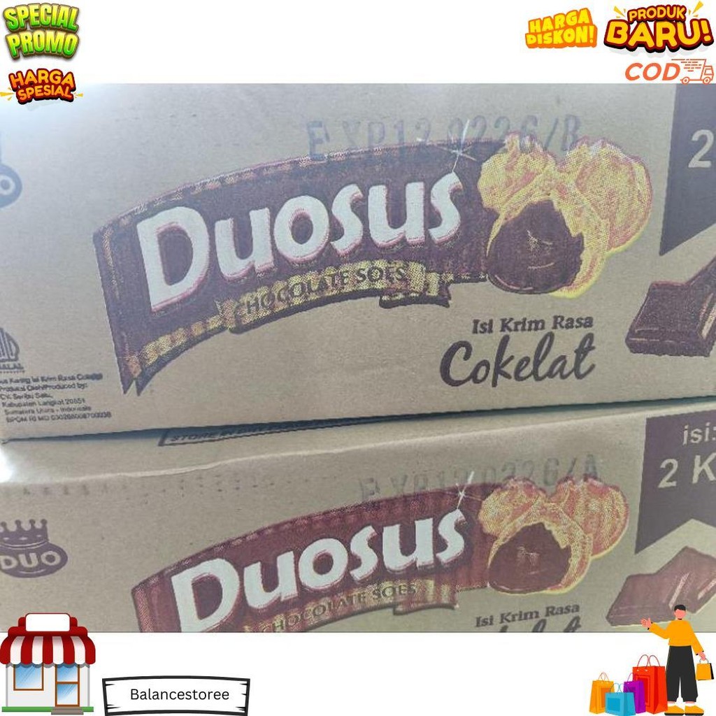 

Duosus Isi 2 Kg Soes Kering Isi Coklat / Snacks Cemilan Duo Sus Enak Terlaris D Termurah