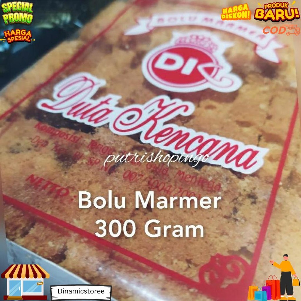 

Bolu Marmer Dk Kue Kering Khas Solo Berat 300 Gram Oleh Oleh Solo Snack Lebaran D Cod