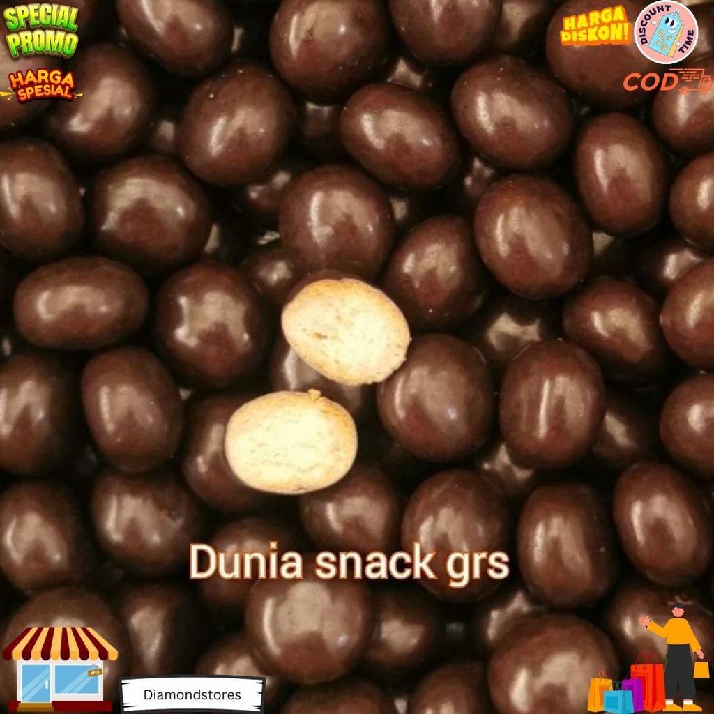 

Permen Biskuit Coklat 1Kg / Biscuit Bola Cokelat D Terlaris