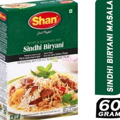 

:0:0:0] SHINDI BIRYANI SHAN 60G (EXP 09/2025) / Bumbu Biryani Daging Kambing