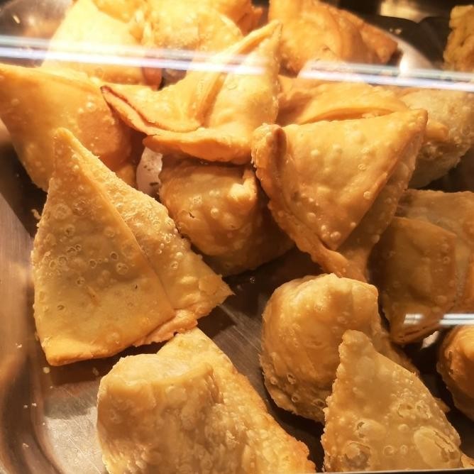 

paling diminati] Makanan India Samosa Punjabi / Cemilan india / Khusus Gojek