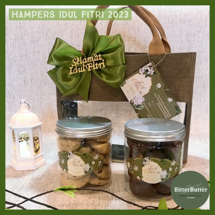 

New! Hampers Lebaran Idul Fitri Healthy Cookies - 2 Cookies Lebaran