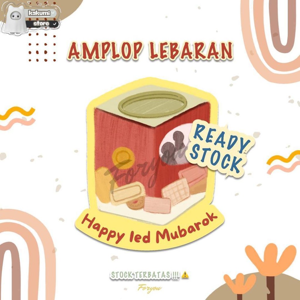 

Amplop 3D Lebaran Tebal (9Pcs) Cod