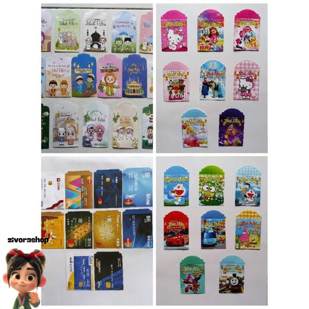 

Paket Amplop Lebaran 100 Pcs (10 Motif) Random Diskon