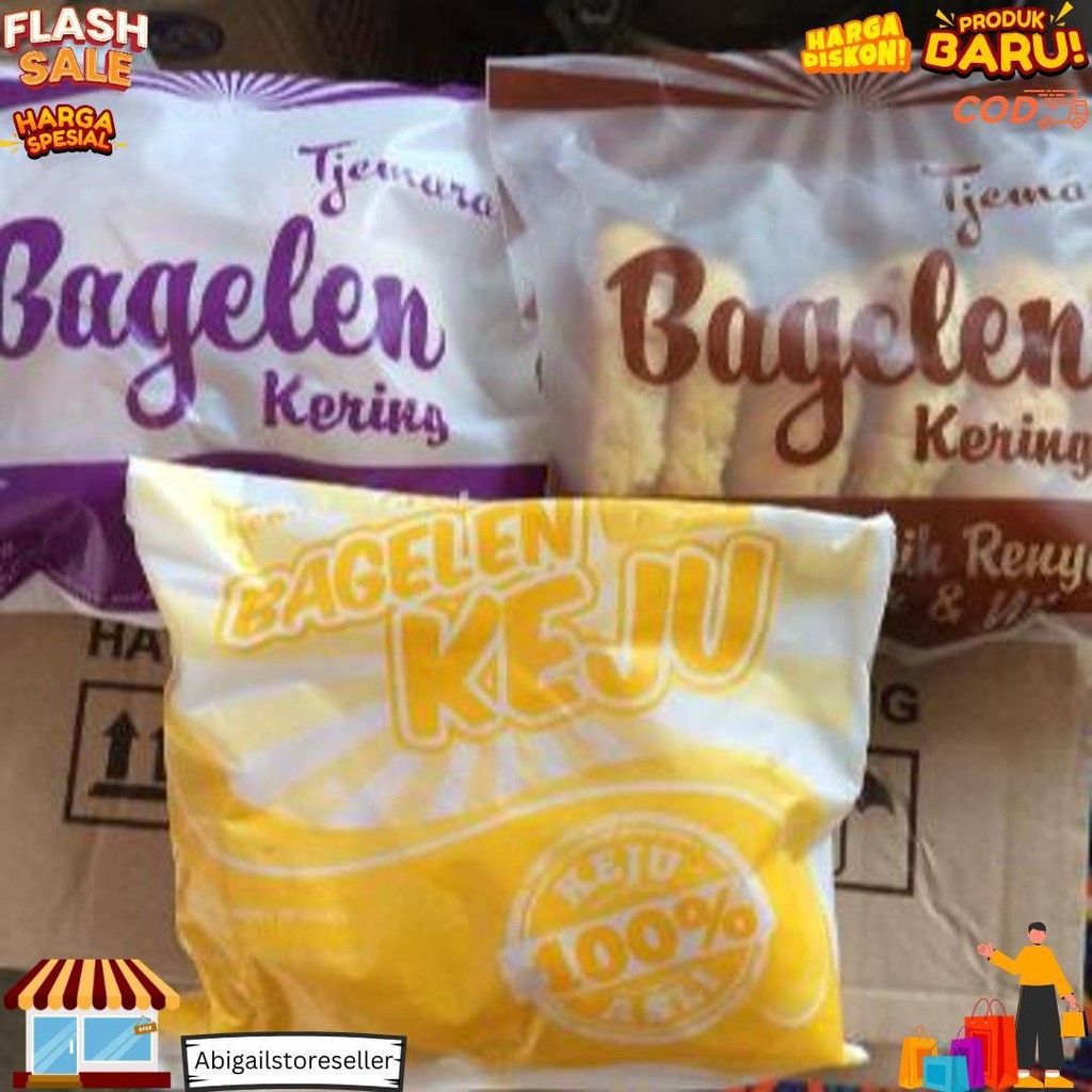 

Roti Bagelen Tjemara 1 Dus Isi 10Pack X 60Gr / Roti Kering D Best Seller