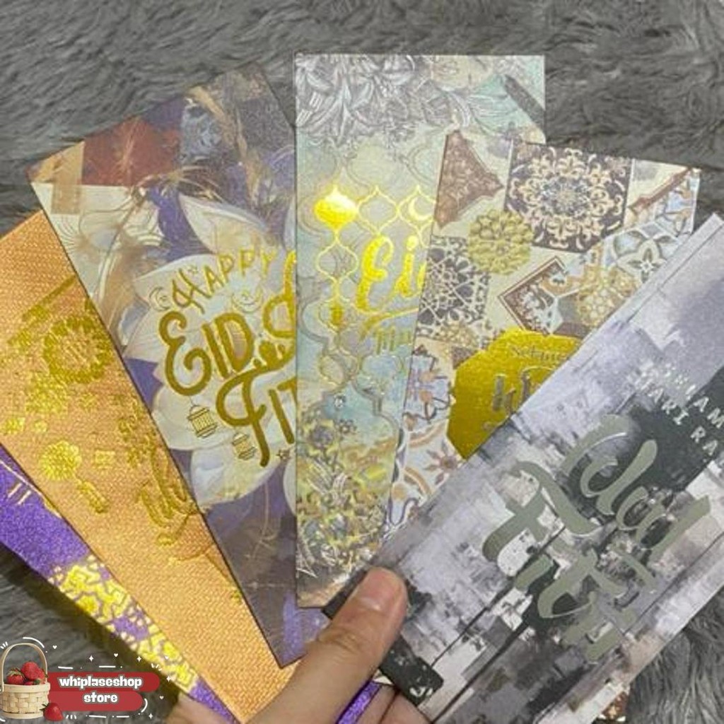 

Amplop Lebaran 2025 Platinum 10Pcs | Amplop Platinum | Amplop Unik | Amplop Lebaran Promo