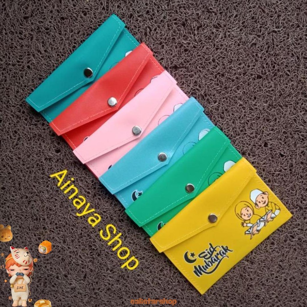 

(12Pcs) Dompet Amplop Lebaran /Angpao Lebaran Ukuran Medium Kilat