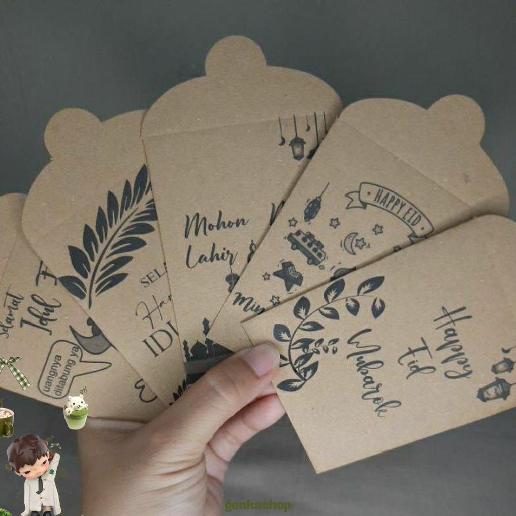 

Amplop Lebaran Rustic Tebal Isi 40Pcs Murah