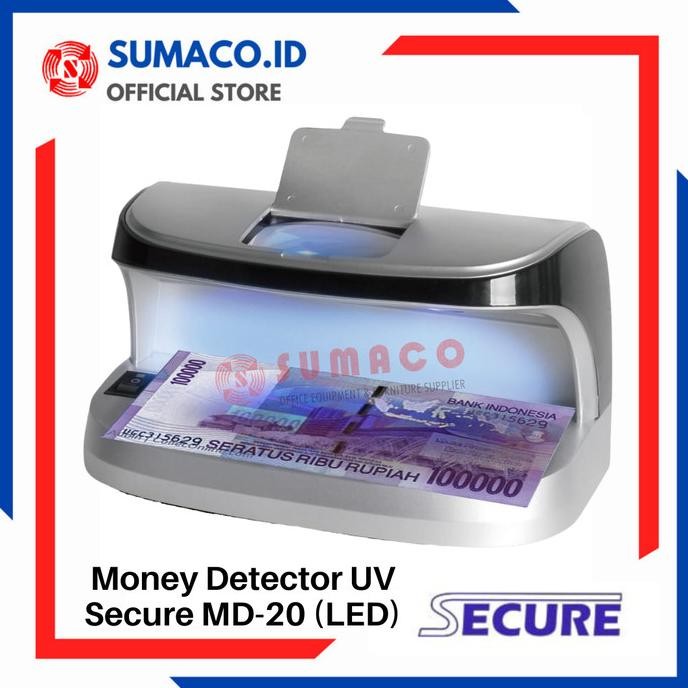 

TERBARU - Money Detector / Lampu UV LED || Secure MD-20 LED ( MURAH )