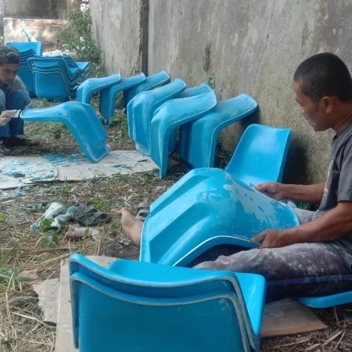 KURSI PENONTON STADION TRIBUN VIBER FIBER