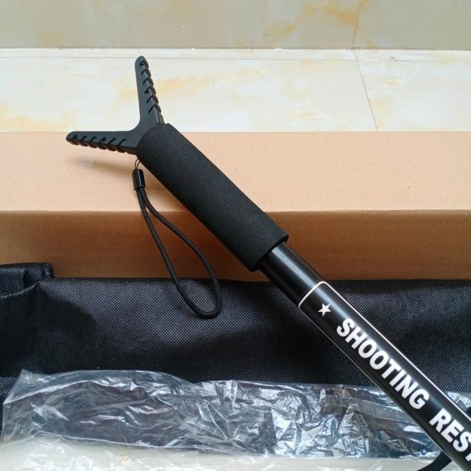 MONOPOD HUNTING SHOOTING REST BERBURU not BIPOD TRIPOD w/ V-YOKE PCP