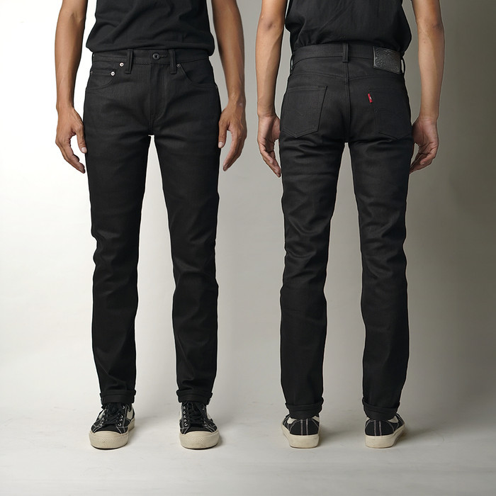 The Denim Station-BRAHMA New Superior Black Stretch 13oz Denim