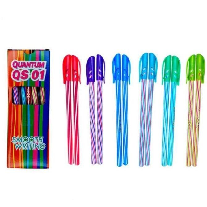 

QUANTUM BALL PEN BY STANDARD PULPEN LILIN ULIR QUANTUM STANDARD QS-01 LUSIN BOX [12PCS]