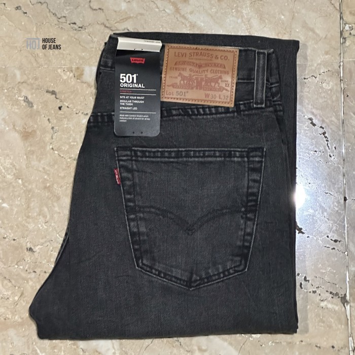 Celana Jeans Pria 501 Original Fit Stretch Parrish 501-3059