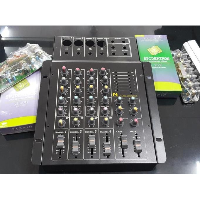:::::::] Box Mixer 4channel F4