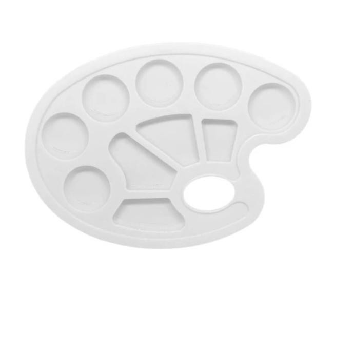 

Butterfly Palette Oval / Palet Lukis Butterfly Piring Cat Air Tempat Cat Akrilik Oval