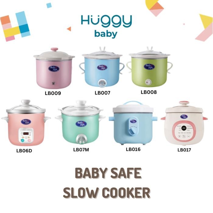 Baby Safe Slow Cooker Alat Pembuat Mpasi Bayi