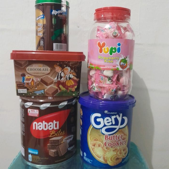 

paket roti lebaran dapat 5 toples exp 2026