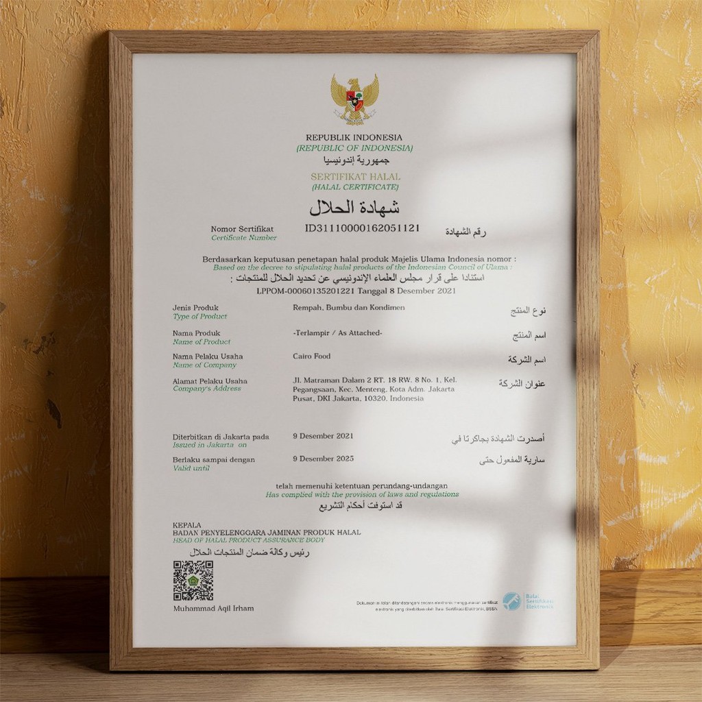 

Bumbu Zurbian Spice Mix Sehat - Cairo Food