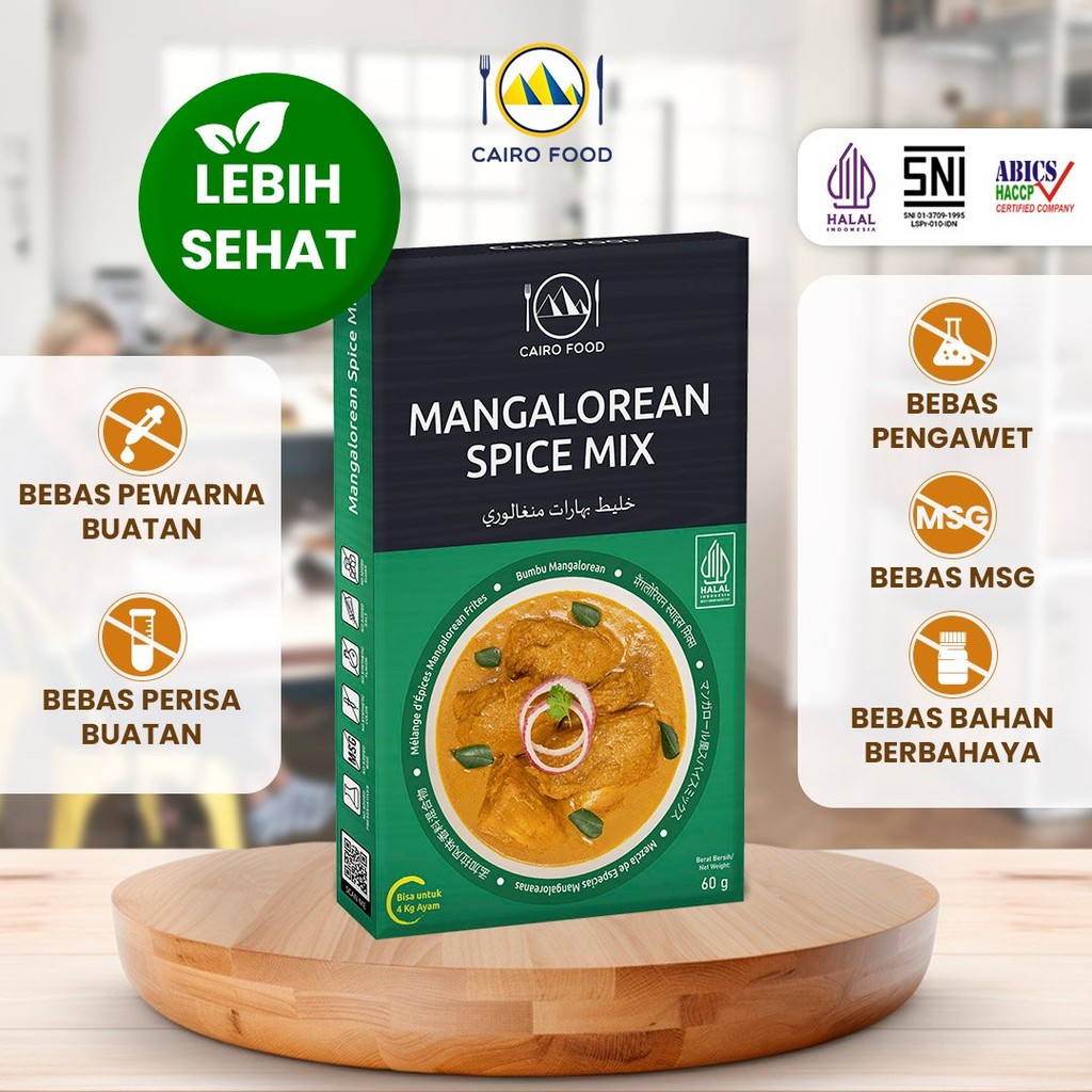 

Bumbu Mangalorean Spice Mix Sehat - Cairo Food