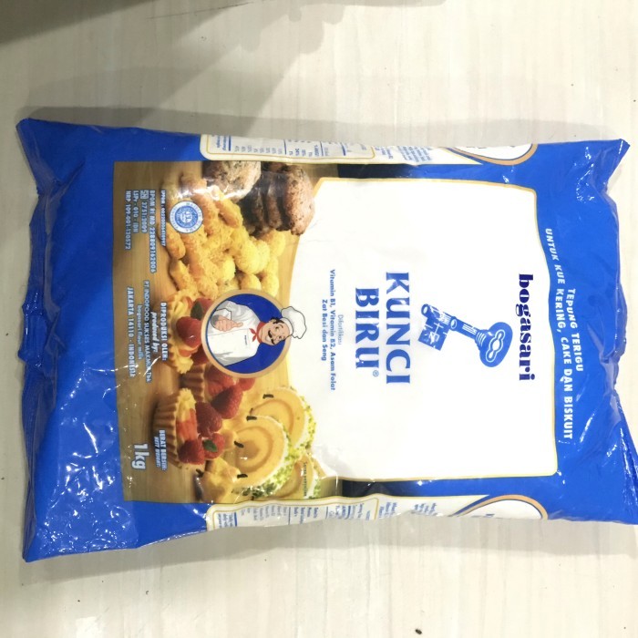 

Bogasari Kunci Biru 12pcs x 1kg