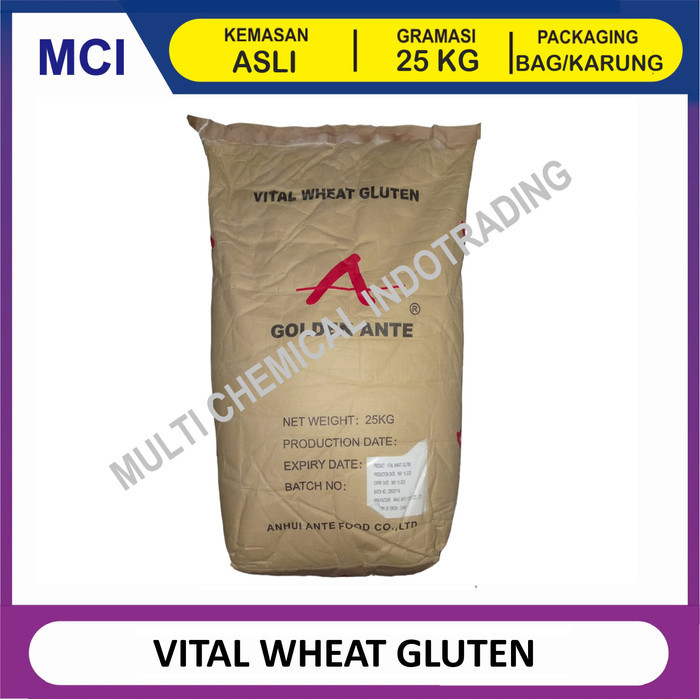 

VITAL WHEAT GLUTEN ex. CHINA. VWG. FOOD GRADE. PROTEIN. 25kg