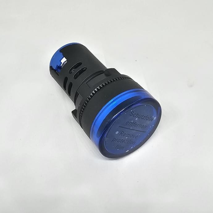 >>>>>] Digital Hertz meter / Frekuensi meter with Lamp 22mm Biru