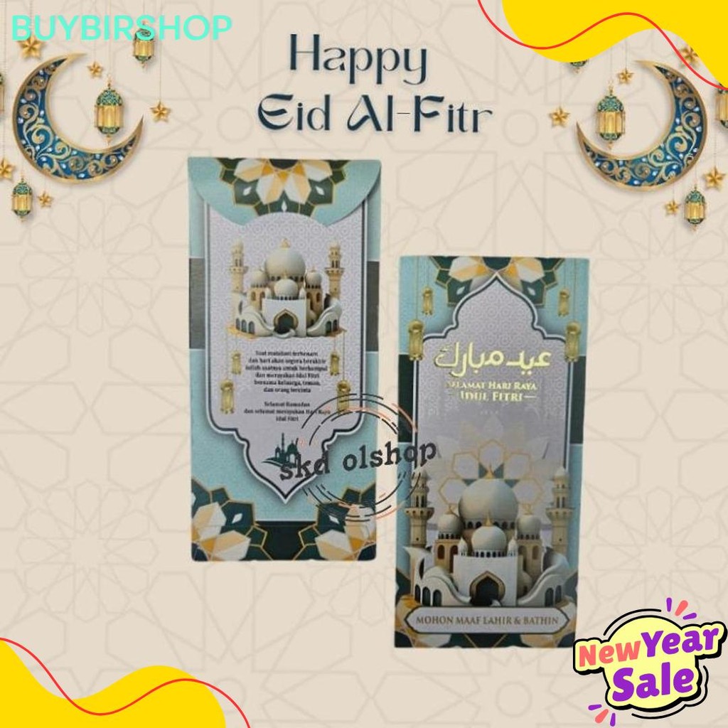 

Amplop Lebaran Angpau Lebaran Prmium Poly Embos Df2 Ukuran Panjang 7,5 X 16 Cm(Isi 25 Lembar) Terlengkap Dan Termurah