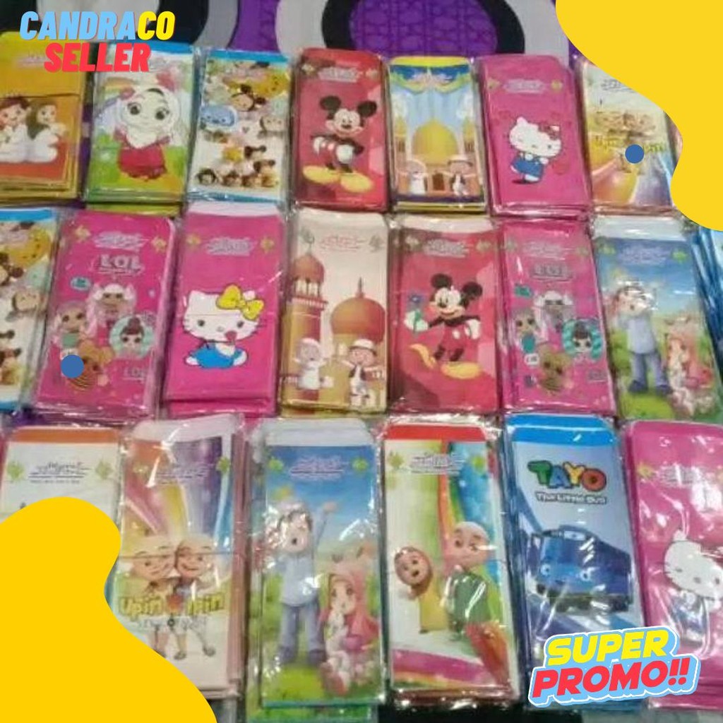 

Promo 20 Pack Isi 200 Amplop Lebaran Jumbo /Packet ..7X18 Terlaris! Produk Ini Banyak Dicari