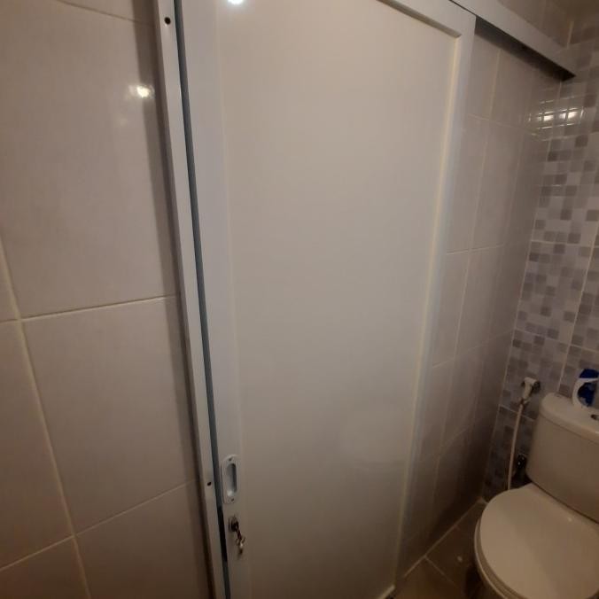 Pintu Kamar Mandi Sliding Aluminium panel ACP TRM