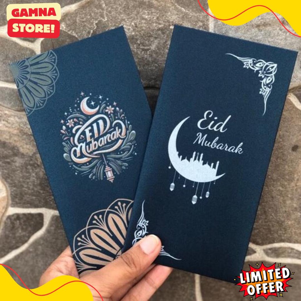 

Amplop Thr Premium | Angpao Lebaran Navy Angpau Idul Fitri Isi 6 Pcs Diskon