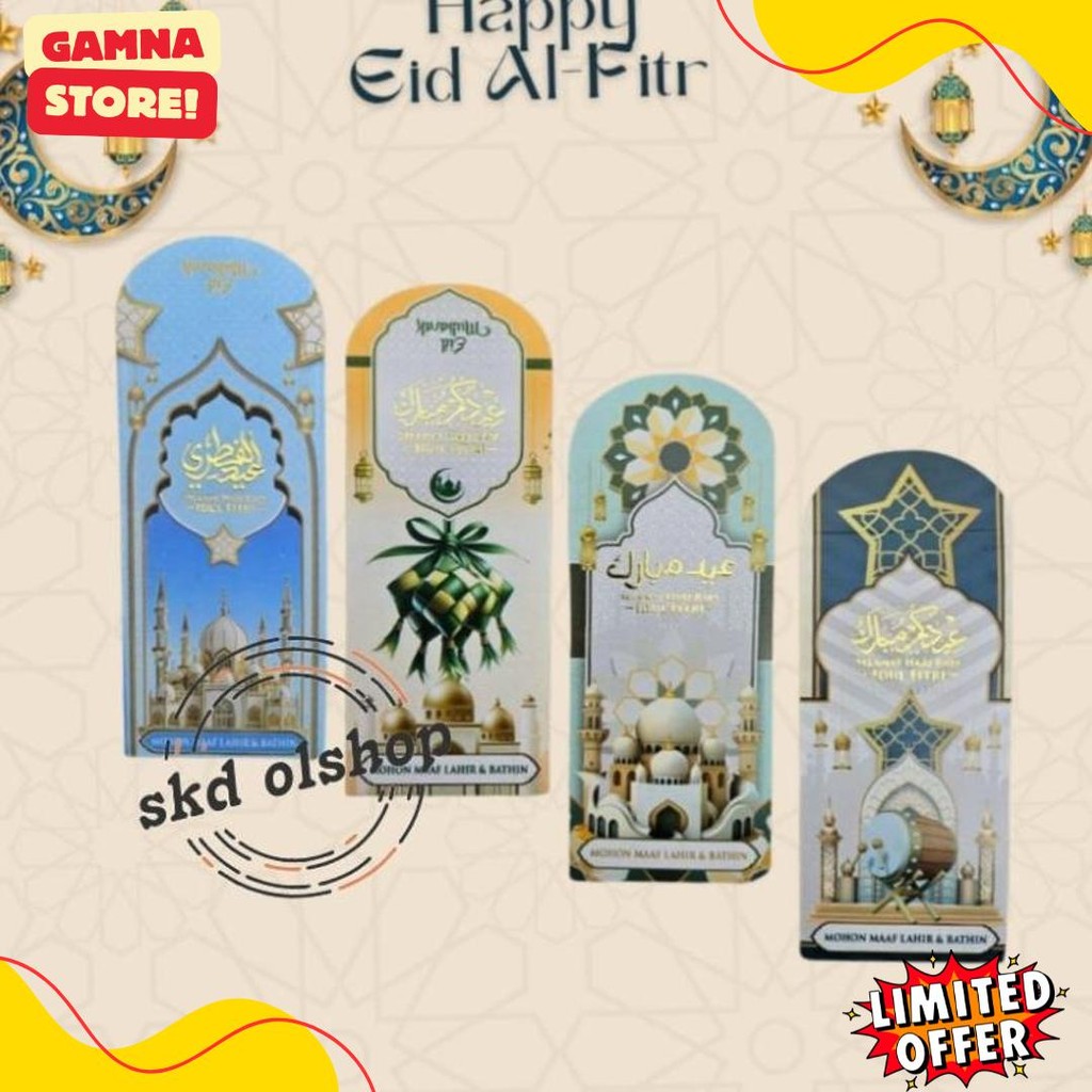 

Amplop Lebaran Angpau Lebaran Prmium Poly Embos Df2 Ukuran Panjang 7,5 X 16 Cm(Isi 25 Lembar) Terlengkap Dan Termurah