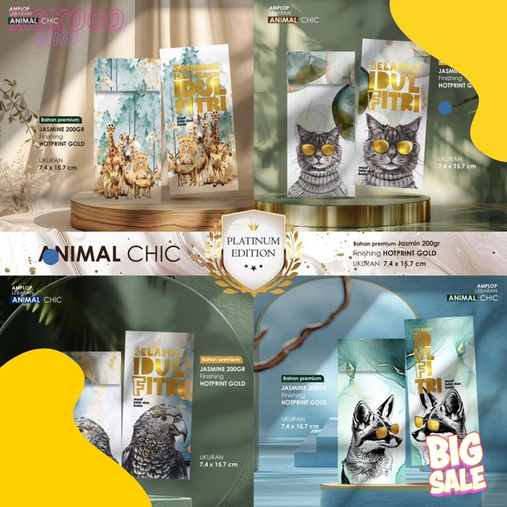 

Amplop Lebaran Platinum Edition (Isi 40 Pcs) | Bahan Premium Jasmine | Isi 4 Desain Sesuai Tema Terlaris! Produk Ini Banyak Dicari