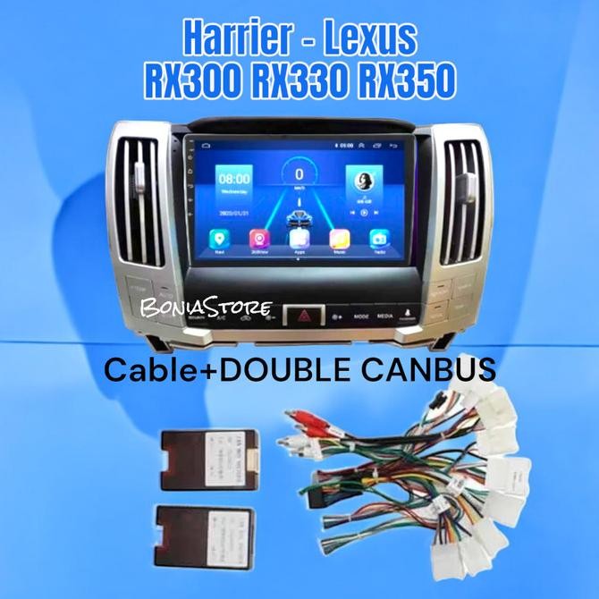 // Hu Android Untuk Toyota Harrier Lexus Rx300 Rx330 Rx350 Thn 2005+2011 //