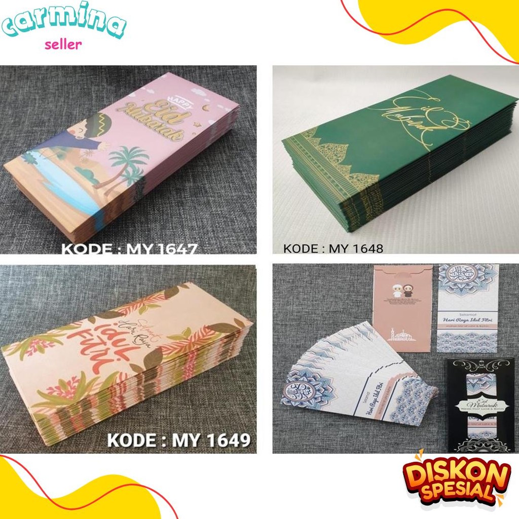 

Amplop Lebaran - Angpao Lebaran Eklusive Kode My1625 Terlengkap Dan Termurah