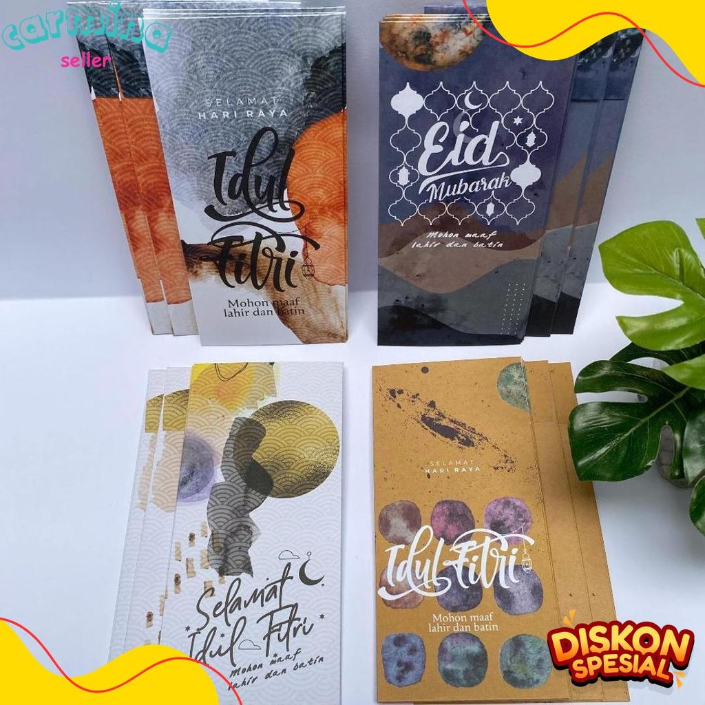 

Amplop Lebaran 2025 Unik Aesthetic Glosir 1 Pack ( Isi 40 Pcs ) Siap Pakai, Amplop Idul Fitri Ukuran Jumbo Diskon