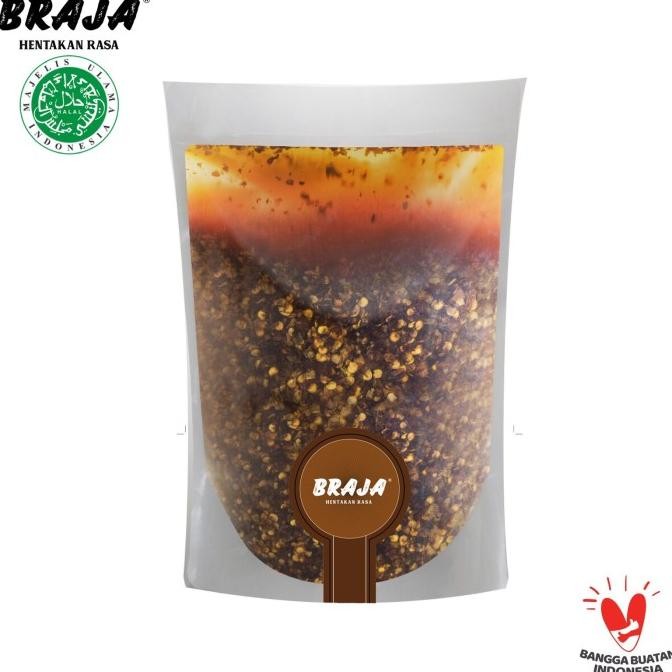 

Sambal Minyak (Chili Oil) BRAJA - 2 Kg KAS76