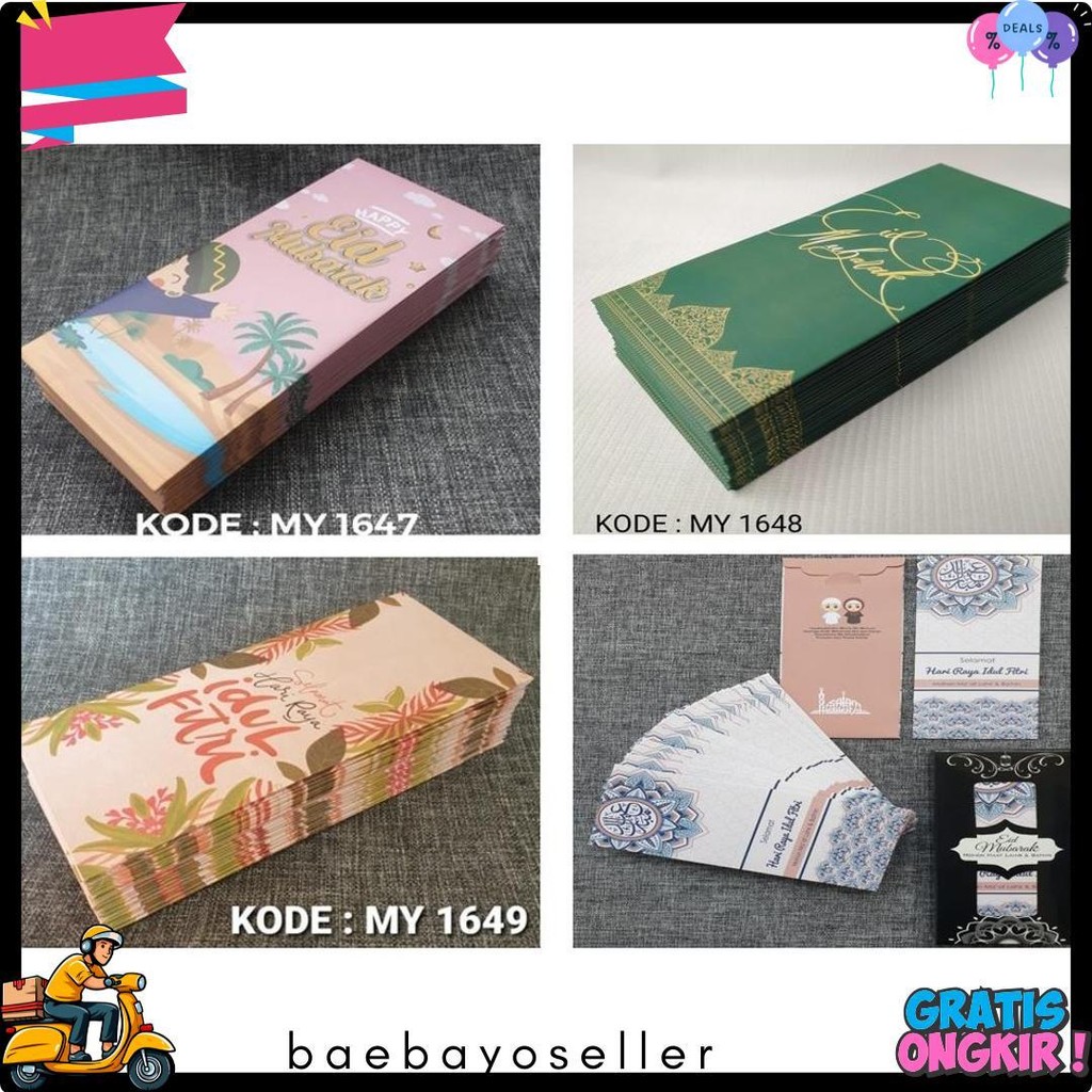 

Amplop Lebaran Exlcusive - Angpau Uang Kode My1643 Terlaris! Produk Ini Banyak Dicari