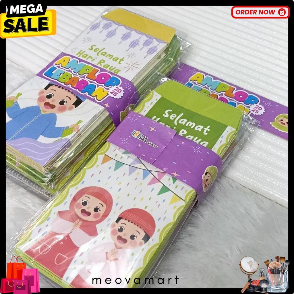 

Iska Media (Dapat 50) Amplop Lebaran Motif Lucu Flash Sale! Diskon Hingga 70%