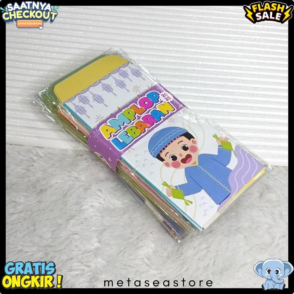 

Iska Media (Dapat 50) Amplop Lebaran Motif Lucu Diskon