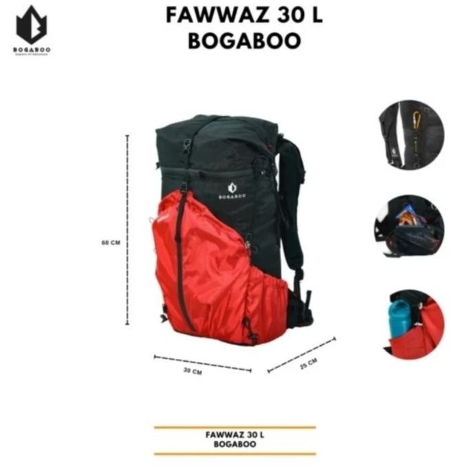 Tas Ultralight hiking backpack monte equipment Evo UL-30 V2 Terlaris