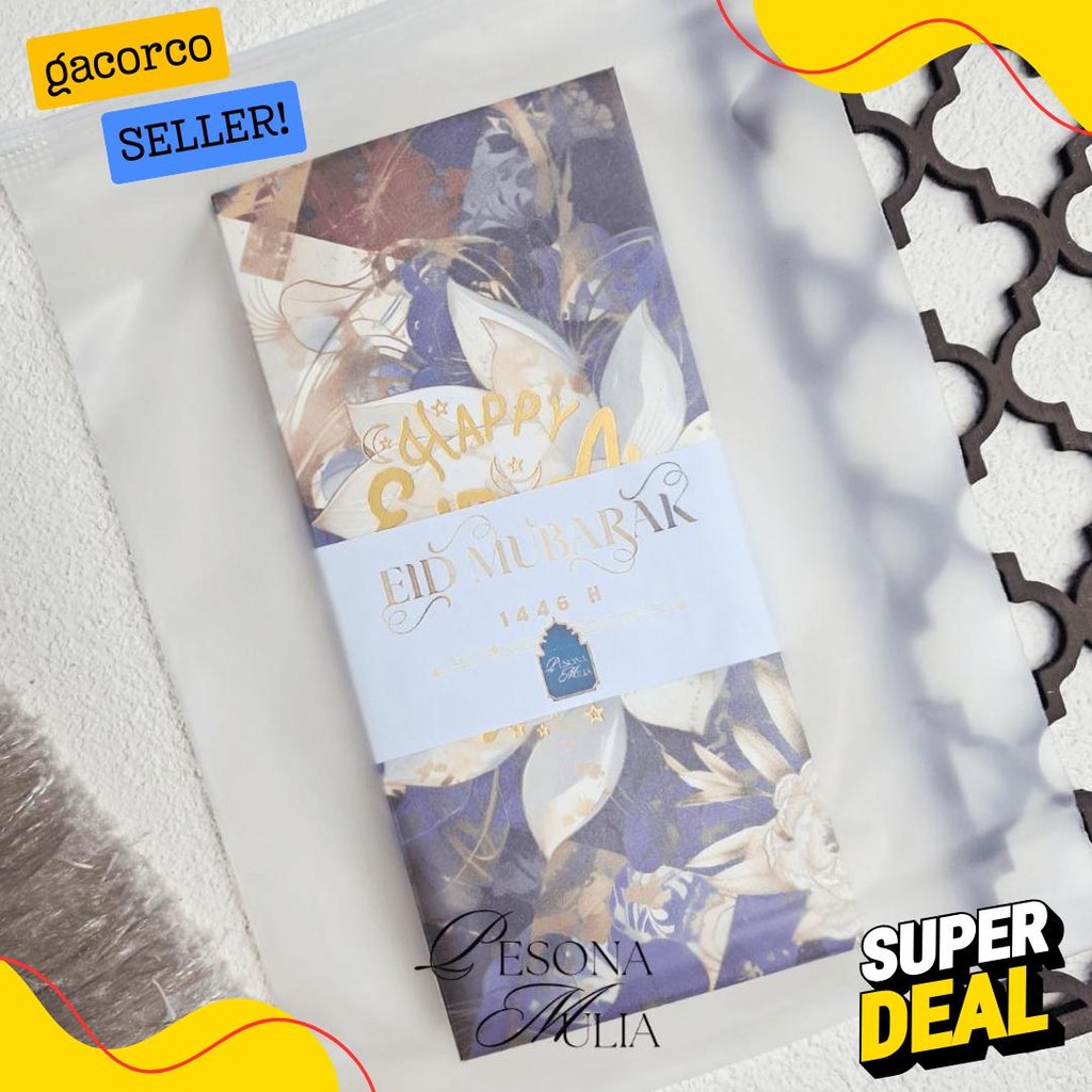 

Amplop Lebaran Super Eksklusif Platinum Glossy 2025 Premium Dan Mewah Angpau Thr Idul Fitri Diskon Setengah Harga
