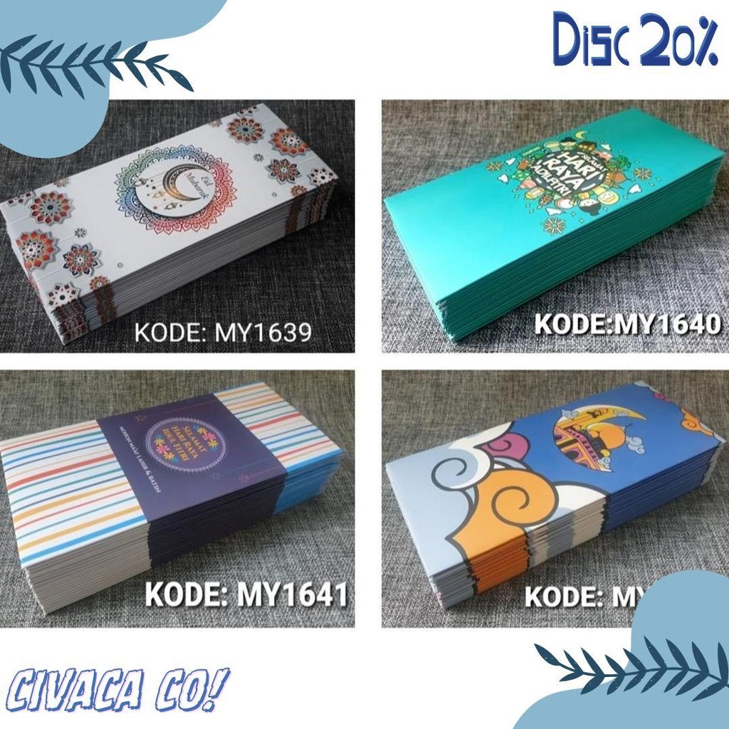 

Amplop Lebaran Exlcusive - Angpau Uang Kode My1645 Terlengkap Dan Termurah