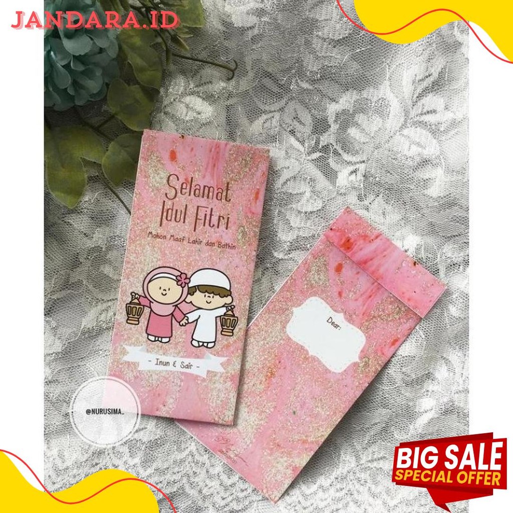 

Amplop Lebaran Custom Bisa Tambah Nama Terlaris! Produk Ini Banyak Dicari