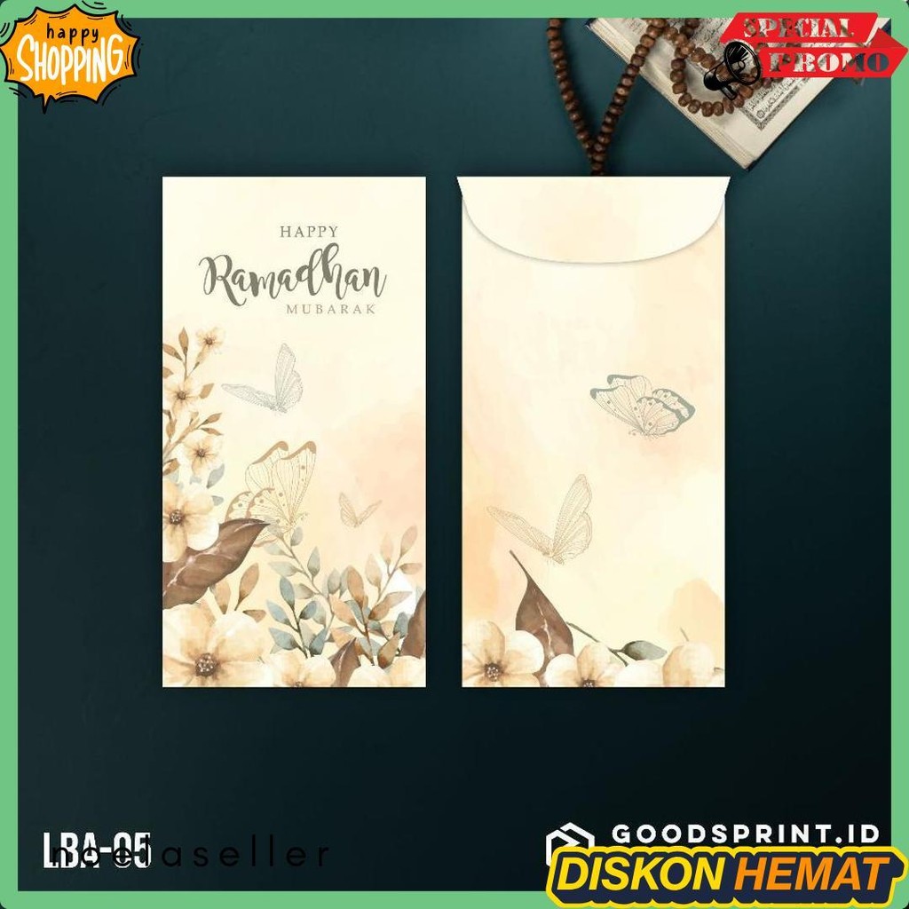 

6 Pcs Amplop Lebaran Angpao Idul Fitri | Angpau Thr Lebaran Custom Nama Diskon Setengah Harga